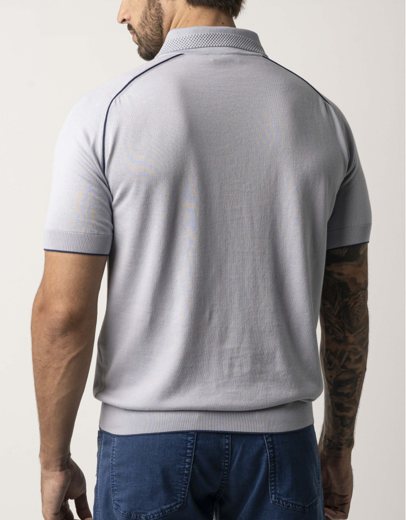 Castello d'Oro Light Blue Polo T-shirt  image